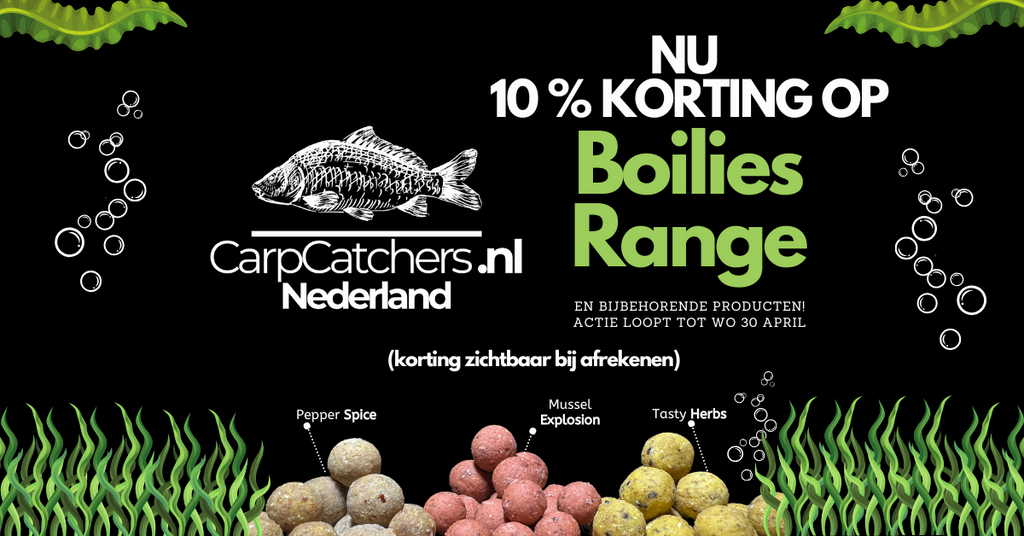 Actie van de maand April 2025 | Carpcatchers.nl