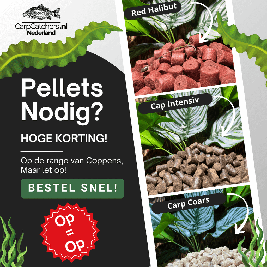 Laatste Kans op Coppens Pallets – Enorme Kortingen bij Carpcatchers.nl